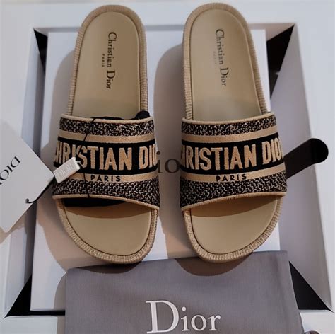 women dior dway|christian Dior dway slides price.